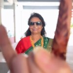 Sonalee Kulkarni Instagram - My mother’s a rockstar 😎 She wanted me to add this song! #sonaleekulkarni #savikulkarni #mothersday 🕶️#happymothersday #mothersdayspecial #mom #maa #mother #aai #mummy #mum #mothersswag #swag