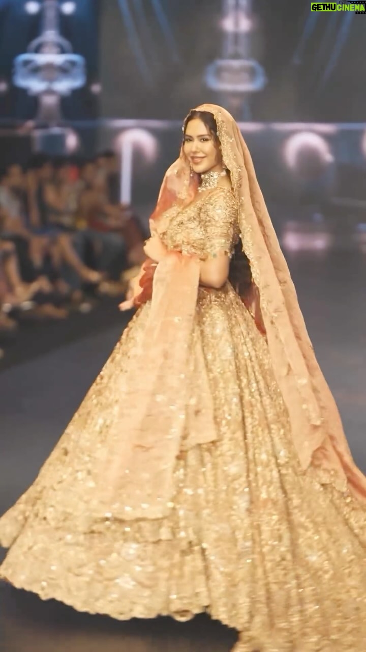 Sonam Bajwa Instagram - What an incredible night it was..such a pleasure walking for @whitelilybynavneetsidhu @timesfashionweek Designer - @whitelilybynavneetsidhu @timesfashionweek Show director - @lokeshsharmaofficial Styled by @hitendrakapopara Styling team @nidhi_harsora21 Makeup @ankchikara.artistry Hair @hairstylist_jennny Artist Management @piyuushj9