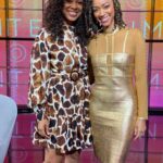 Sonequa Martin-Green Instagram - Tune in TONIGHT to @entertainmenttonight ! Me and the matchless @nischelleturner bonded through important conversation, belly laughter and even a few tears. I’ve always adored and respected Nischelle and her work, and now that I know the full deal, it’s dope to celebrate her during this #blackhistorymonth (and on) for making history as the first Black woman to host nightly in the 40-year history of Entertainment Tonight! ✊🏽 I definitely had a fan girl moment meeting her y’all! 🖤 It was an honor to connect with you Nischelle. You’re blazing a trail and changing the game, and you’re even more inspiring and beautiful in person. #sheisaqueen #entertainmenttonight #startrekdiscovery #grateful