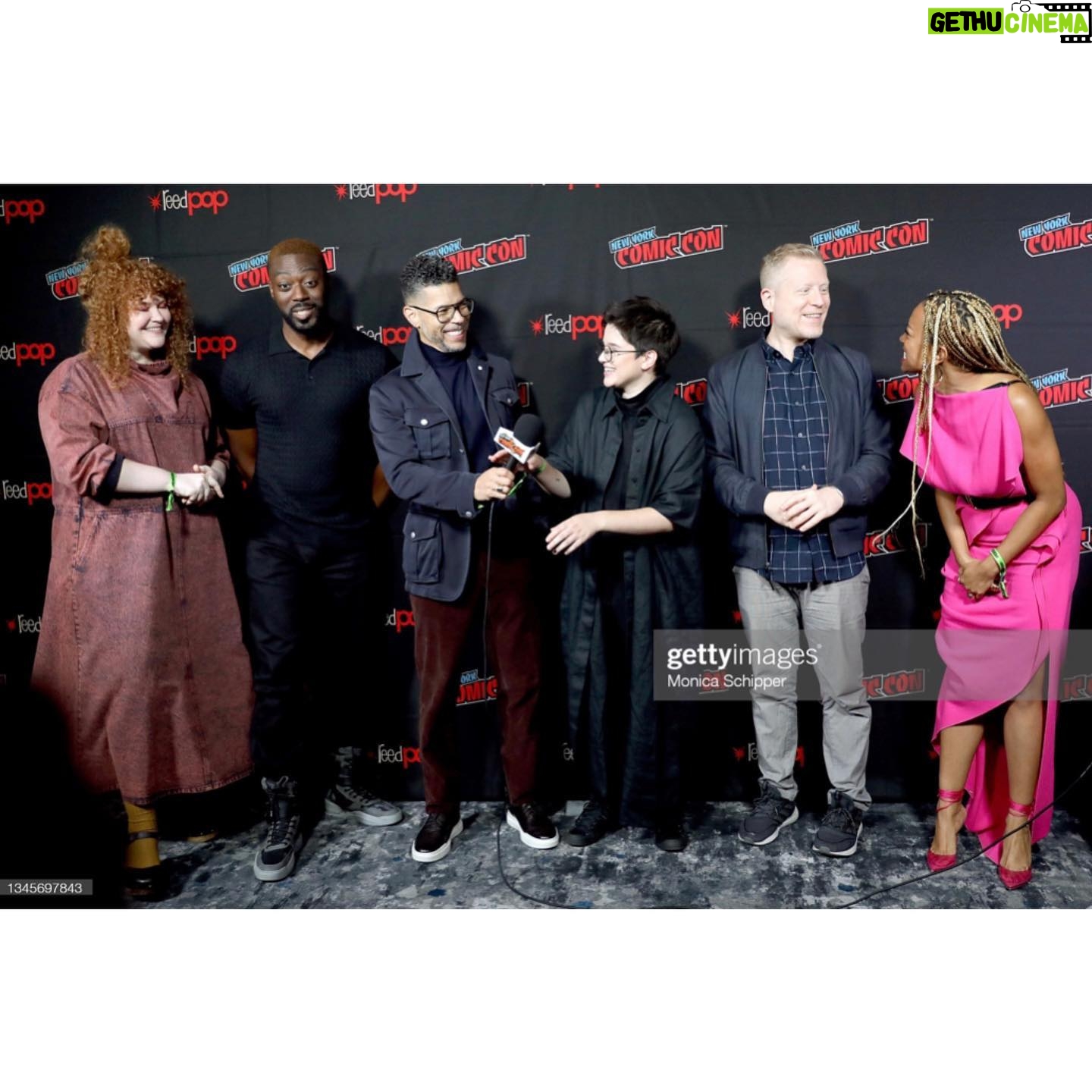 Sonequa Martin-Green Instagram - New York Comic Con. Always a good time with these lovely folks. And with Captain Burnham. 😉 Season 4 premiere of Star Trek Discovery is November 18th…! #lessssgo #startrekdiscovery #nycc