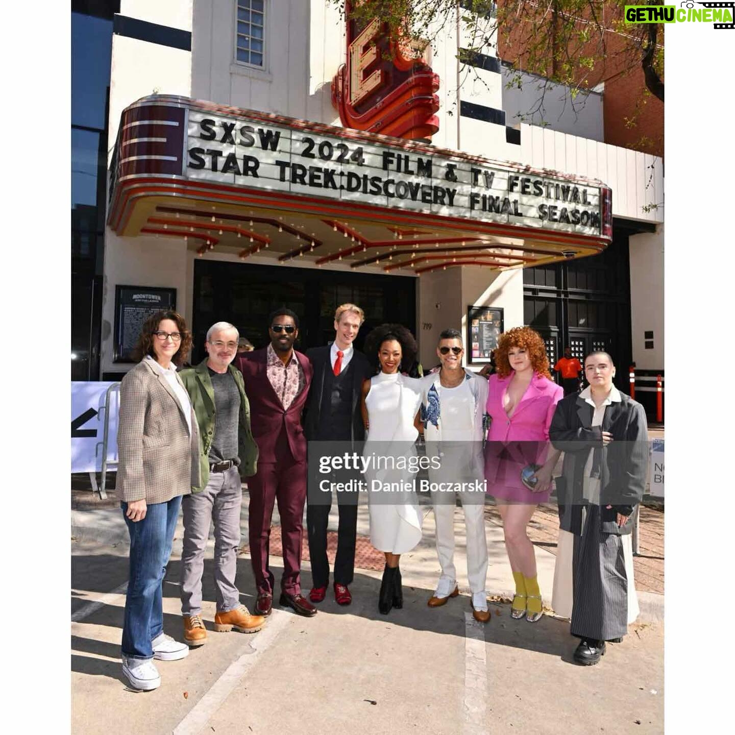 Sonequa Martin-Green Instagram - SXSW was the perfect place for our last season premiere hurrah. What a sweet time. More pics to come. The premiere of the final season of Star Trek Discovery is around the corner, April 4thβ¦! ππ½π€