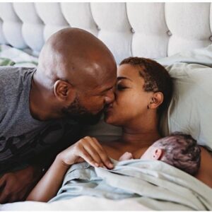 Sonequa Martin-Green Instagram - We welcomed our sweet baby girl last Sunday, July 19th at 8:32 in the morning. It was a profoundly beautiful home birth, and now both of our children have been born in the water. We never felt that anything was missing, but now that she’s here, we feel a perfect sense of completeness. Her name is Saraiyah Chaunté Green, she’s got Mommy’s initials and Mommy’s middle name. 🥰 She’s utterly perfect, just like her brother. Thanks be to Yeshua, she’s the final piece to our Love-given puzzle. ♥️ 📷: @crownedphotography