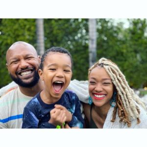 Sonequa Martin-Green Instagram - Oh my goodness my family...my friends...they made my birthday one of the best I’ve ever had. Sigh. I know how big of a blessing that is, all the more considering the times we’re in. I was able to experience everything that’s most important all in one day. And I thank all of you who gave me love from afar, via phone, email and social media. My gratitude might just consume me. ♥️
_________________________

Special thanks to Yeshua, my Mama for the fierce art of birthing me, my husband for using such love and creativity to put together the best gift he’s ever given me, my son for his uplifting excitement, my sister, family members, best friends, and inner circle of queens and kings for affirming me with their words, going out of their way, crafting things, buying things, gathering with me on Zoom, (more were there on the call not pictured) and for being sources of true happiness on my day (and every day), and lastly myself for celebrating life and successfully baking my own birthday cake from scratch, a sort of deconstructed cake broken into a bowl with liquid chocolate drizzled over it that my Mama used to make when I was a kid. 😍 #birthdaylove #cherishedday #gratefulheart