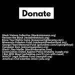 Sonequa Martin-Green Instagram – It’s mighty powerful to post, but it’s not enough, for any of us.  There’s a lot here. If you truly want to do more but are daunted by these lists, don’t be discouraged but consider them a starting point. (If you weren’t aware, Minnesota Attorney General Keith Ellison has now taken over George Floyd’s case, it is no longer District Attorney Michael Freeman.) I encourage us all who are available to listen in on the NAACP’s tele-townhall tomorrow featuring Rep Val Demings (D-CA) and others.  I also encourage us all to VOTE.  I encourage us all to continue educating ourselves.  I encourage our non-Black #allies to continue having or start having difficult conversations with your family, friends, coworkers, acquaintances and associates.  I encourage us all to NOT LET UP, even if/when this charged moment passes.  As cliche as it sounds, we do this together.  That’s just the truth.  Thank you to @kamali.obiagu for finding this compilation and to @itstiffsturn for sharing. 🖤  #blacklivesmatter