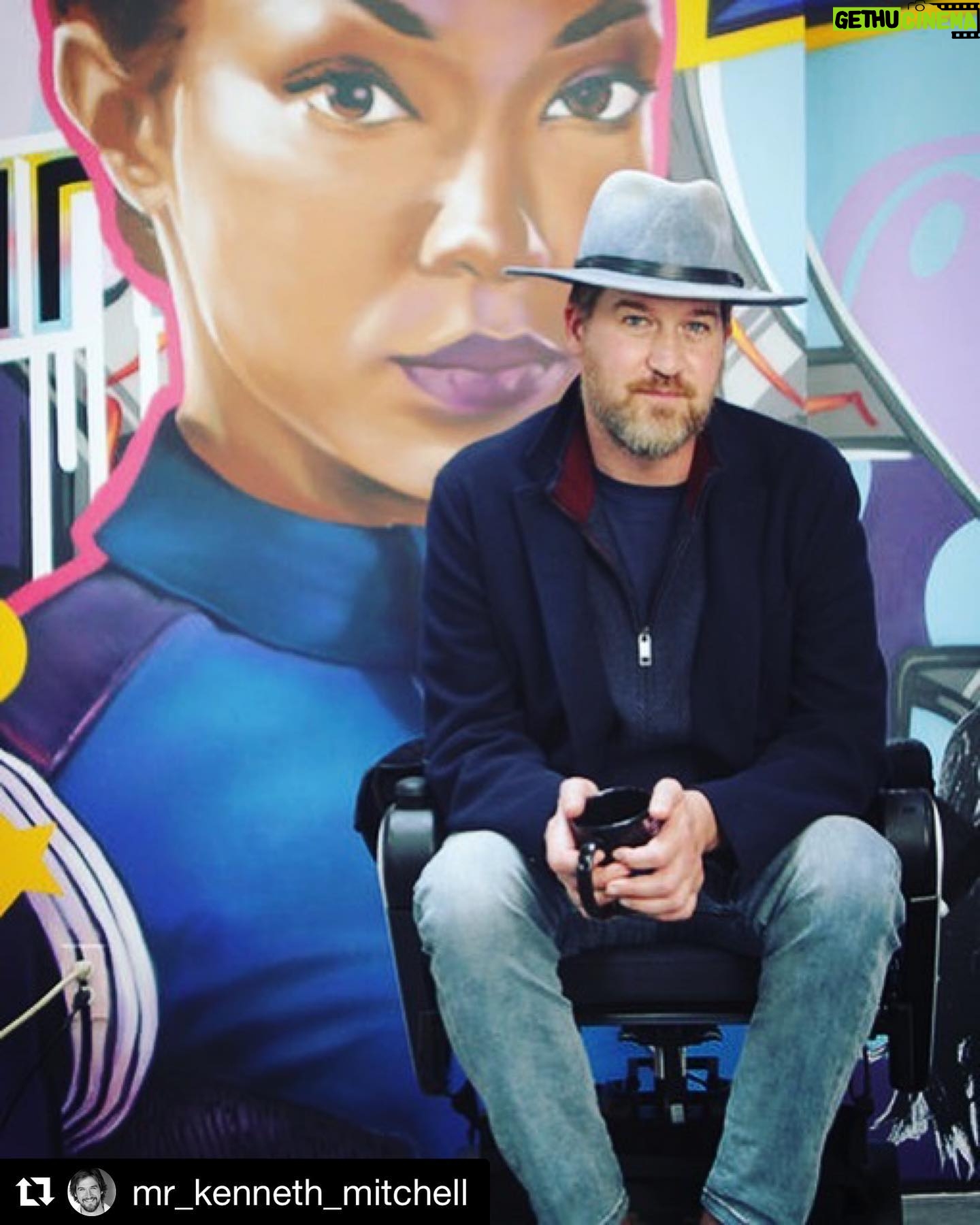 Sonequa Martin-Green Instagram - This is a true man of honor. His grace, gentleness, and applied wisdom through battle can and should inspire the world. I’m a changed person from the blessing of knowing you Kenneth, witnessing you, and calling you friend. I know I speak for our entire Trek family when I say, my love and gratitude overflows for this hero of a man. ♥️🖖🏽 #startrekfamily #Repost @mr_kenneth_mitchell ・・・ I sat down with StarTrek.com last month to speak openly about my illness… they so caringly & beautifully put this story together which you can find in my bio. I love my #StarTrek family soooo much. 💙 I was reminded during the stunning #Picard finale last night that the ‘knowledge of mortality helps give life meaning’. We are all going through challenging times right now & I hope we can rise up, care for each other & find health, love & light through all of it. The world needs StarTrek and what it stands for more than ever right now. #LLAP #StarTrekDiscovery #StarTrekFamily #ALS