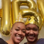 Sonequa Martin-Green Instagram – It was a joy, as always, to bring in the new year celebrating you my beloved. The fact that you’re a New Years baby makes perfect sense because you always bring a fresh perspective to life. I love you. (And thank you for playing along with me and holding your nephew’s clock with the time you were born for this picture. I had to do it. 🥰🤪😄) #happybirthday #happynewyear #sisters