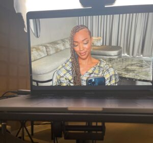 Sonequa Martin-Green Instagram - Pressin’ it up a few days ago. I had a lot of fun talking about Space Jam: A New Legacy. (Always love hanging with @kevinfrazier at @entertainmenttonight 💙 Honestly everybody I connected with was lovely.) I’m seriously proud of this movie. I’ve said this a lot, I think #spacejamanewlegacy has everything it needs to be familiar and nostalgic, but also fresh and exciting for today’s audience. It’s bigger, deeper, even more heartfelt. So very grateful to take such a beloved classic to the next level for eyes, ears and hearts in this new generation. Yeshua you showed showed out with this one! July 16th y’all…! #spacejam2 #spacejamanewlegacy