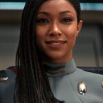 Sonequa Martin-Green Instagram - Just a nugget of historical context. Grateful for it and for those who are fighting for The CROWN Act to ensure protection against the discrimination of race-based hairstyles in the workplace and in schools. I, like so many, had a long journey toward accepting the beauty of my natural hair, even while being made to believe it was ugly and unacceptable. This all feeds into why, as Burnham, having natural hair, and most recently a set of braids, means so much to me. It meant even more to proudly display them while sitting in the captain’s chair for the first time. I don’t take it lightly that I’ve celebrated this aspect of Black history and Black expression in an impactful place like the Star Trek franchise. Happy #blackhistorymonth everybody. 🖤✊🏽 Repost from @colorofchange • Time for a Black "HairStory" moment with @Mahisha_Dellinger of @Curls! Enjoy a brief history of braids and join Color Of Change in supporting the #CROWNAct to ensure no one is denied an opportunity due to hairstyle discrimination. #BlackHistoryMonth #Hairstory #braids #hairhistory