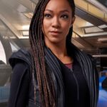 Sonequa Martin-Green Instagram - Just a nugget of historical context. Grateful for it and for those who are fighting for The CROWN Act to ensure protection against the discrimination of race-based hairstyles in the workplace and in schools. I, like so many, had a long journey toward accepting the beauty of my natural hair, even while being made to believe it was ugly and unacceptable. This all feeds into why, as Burnham, having natural hair, and most recently a set of braids, means so much to me. It meant even more to proudly display them while sitting in the captain’s chair for the first time. I don’t take it lightly that I’ve celebrated this aspect of Black history and Black expression in an impactful place like the Star Trek franchise. Happy #blackhistorymonth everybody. 🖤✊🏽 Repost from @colorofchange • Time for a Black "HairStory" moment with @Mahisha_Dellinger of @Curls! Enjoy a brief history of braids and join Color Of Change in supporting the #CROWNAct to ensure no one is denied an opportunity due to hairstyle discrimination. #BlackHistoryMonth #Hairstory #braids #hairhistory