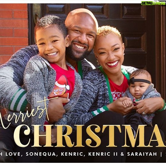 Sonequa Martin-Green Instagram - Our family is now complete and we are feeling the LOVE. So we’re doing holiday cards for the first time ever! And it’s gonna be easy to share this little token of our love thanks to @simplytoimpress ♥️ They made it so simple and stress-free to create our custom cards. Really glad I found them because the designs are amazing, the papers and printing are a cut above, and they have great options. So happy with how it turned out! What do you think, we did good yea? Even with Saraiyah being ready for a nap, haha. 🥰 Happy Holidays to all, from our family to yours. #tokenoflove #sharejoy #ad #simplytoimpress
