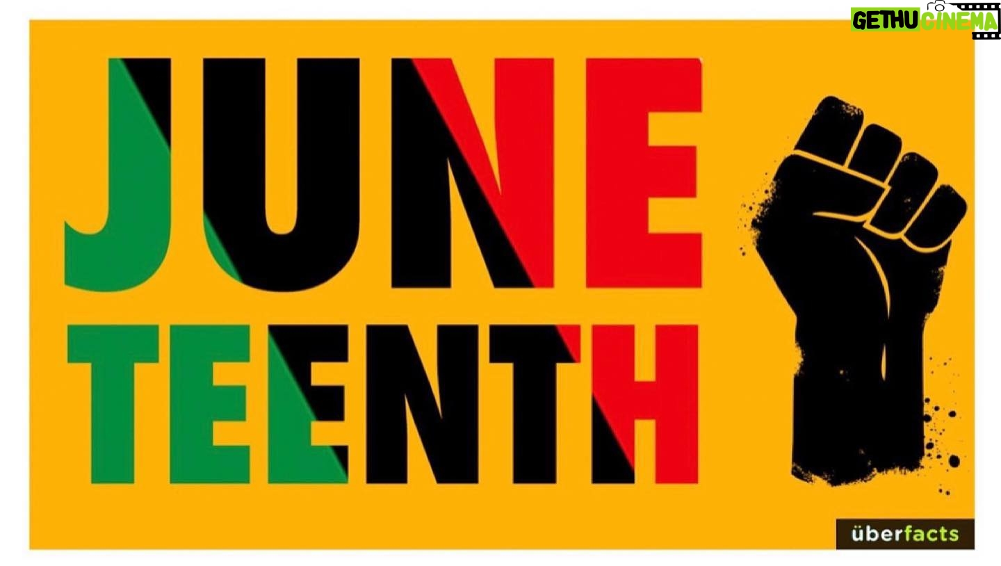 Sonequa Martin-Green Instagram - This lovely footage is from the KXAS-TV station in Fort Worth, Texas of Juneteenth parades and events from the years 1979 to 1991. Just beautiful. It’s the Black joy and resiliency for me. I’ll be honest, when I first heard about the bill being passed, I was shocked. But as soon as that shock started to turn into pride and a sense of justice, it soured into the feeling that pacification is easier than true progress. I appreciate this quote from DL Hughley in his TMZ interview, and I especially agree with what Martin Luther King III said about this new federal holiday being equal parts a day of celebration and a day of education of our nation’s true history. I am so very grateful. But also…continuing to press forward. Happy Juneteenth everybody. Goodnight, much love. ✊🏽🖤 #juneteenth