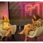 Sonequa Martin-Green Instagram - Tune in TONIGHT to @entertainmenttonight ! Me and the matchless @nischelleturner bonded through important conversation, belly laughter and even a few tears. I’ve always adored and respected Nischelle and her work, and now that I know the full deal, it’s dope to celebrate her during this #blackhistorymonth (and on) for making history as the first Black woman to host nightly in the 40-year history of Entertainment Tonight! ✊🏽 I definitely had a fan girl moment meeting her y’all! 🖤 It was an honor to connect with you Nischelle. You’re blazing a trail and changing the game, and you’re even more inspiring and beautiful in person. #sheisaqueen #entertainmenttonight #startrekdiscovery #grateful