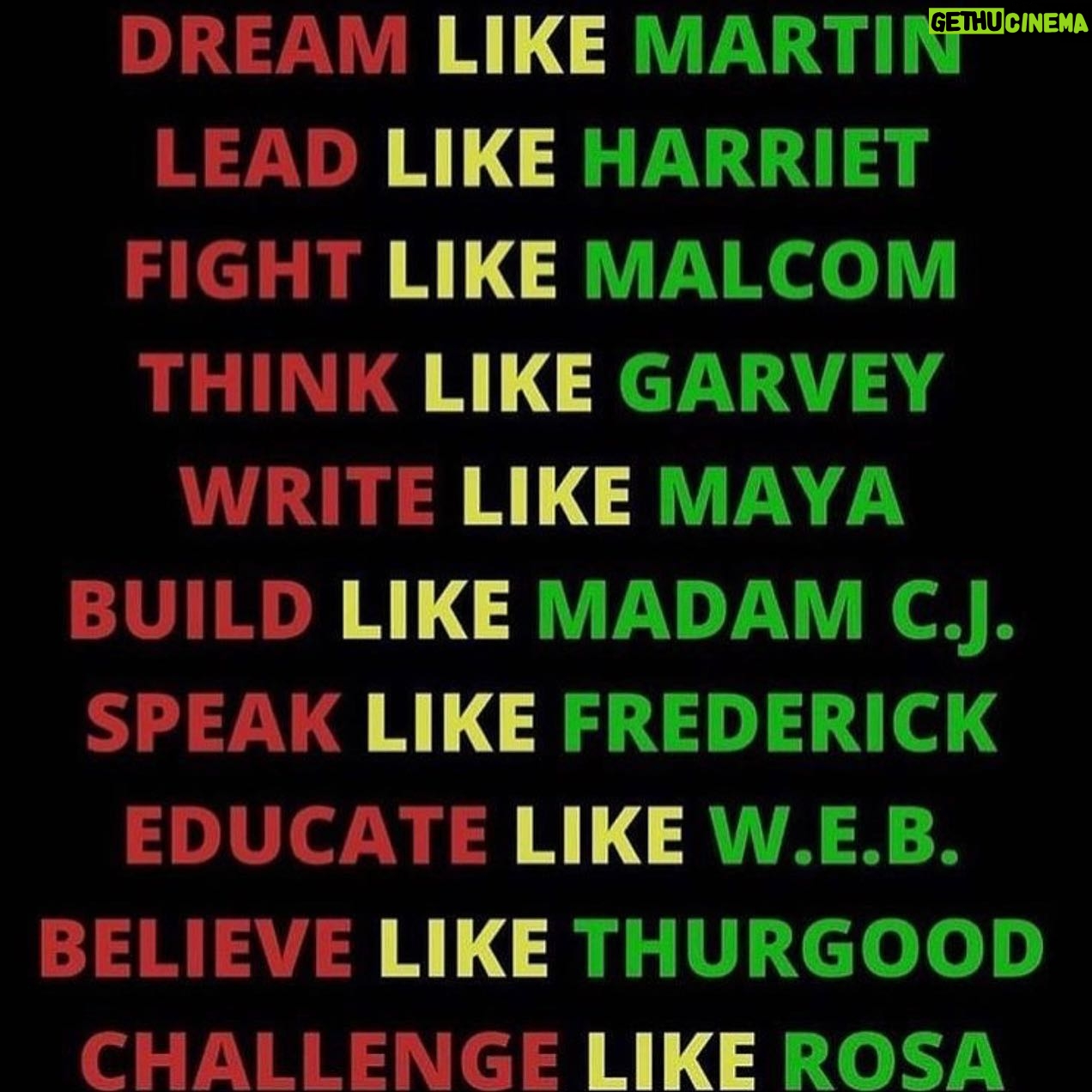 Sonequa Martin-Green Instagram - 10 days in, I’m behind so I’m gonna double time. I’ll start here. This emboldens me and soothes me at the same time. Thank you @reesewaters for sharing. Happy #blackhistorymonth y’all. 🖤✊🏽