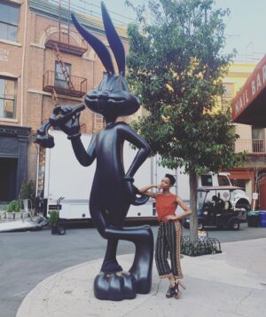 Sonequa Martin-Green Instagram - We got a real jam going now! 😆 Space Jam: A New Legacy is out TODAY! Shout out to my movie family, the wonderful actors and people they are. (Man you KILLED it @cedricjoeofficial !) Happy to share this new age spin on a beloved classic, excited to showcase an affluent, tight knit Black family, and happy to share Kamiyah James, a force of a woman who nurtures with precision and leads with grace. 🖤 Hope y’all have fun together with this one…! #spacejamanewlegacy #enjoy