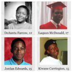 Sonequa Martin-Green Instagram – I can’t deal. • Repost @lsaintvic • 
Nicholas Heyward was shot and killed by a police officer while playing cops and robbers with his friends in Gowanus. His last words were “We’re playing.” Tamir Rice was shot and killed by a police officer while playing in a Cleveland park. The cop fired less than 2 seconds after arriving on the scene.

Tyre King was shot multiple times and killed by a police officer when they believed he matched the description for a robber in the neighborhood. He was 5ft tall and weighed less than 100 pounds. The robber being investigated had stolen $10.

Aiyana Stanley-Jones was shot and killed by a police officer when, while investigating a local shooting, they bust into her home without warning and fired within seconds. She was SLEEPING. She was SEVEN YEARS OLD. And the whole thing was getting filmed for a true crime TV show.

Trayvon Martin was shot and killed by a neighborhood watch volunteer while walking home. The shooter claimed to act in self defense. Martin was holding a bag of Skittles and an Arizona Ice Tea.

Cameron Tillman was shot and killed by a police officer while hanging out with his friends in an abandoned house with the owner’s consent. He was alive for at least 45 minutes. The officers offered no medical assistance.

Jordan Edwards was shot and killed by a police officer in the passenger seat of a car while leaving a party. The car was driving AWAY from the cops and the officer fired inside the car under the grounds that the car had backed up towards him “in an aggressive manner.” Kiwane Carrington was shot and killed by a police officer outside a house in broad daylight while the cop was investigating a suspected break in. Carrington was known to the house’s owner and welcome there.

Laquan McDonald was shot and killed by a police officer while under investigation for slashing a squad car’s tires. He was shot SIXTEEN TIMES while walking AWAY from the officer.

DeAunta Farrow was shot and killed by a police officer while walking in the park. The officer claimed Farrow had a toy gun, while witnesses claimed he was holding a bag of chips.

All children. All unarmed.

Thank you @williemoorejrlive for this.