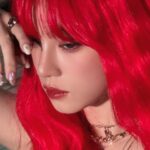 Song Yuqi Instagram - My red hair 😋