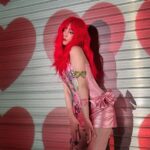 Song Yuqi Instagram - My red hair 😋