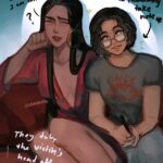 Soni Bringas Instagram - GUYS we are HALFWAY through #htwfadp - Nancy and El have found themselves in quite a predicament 🫣could this be the turning point in their journey? Will El be intrigued or afraid of Nancy’s newfound bloodlust? 😈 Thank you all for the wonderful fan art!! Please keep listening! We appreciate all the reviews and ratings!! ❤️‍🔥🖤❤️‍🔥