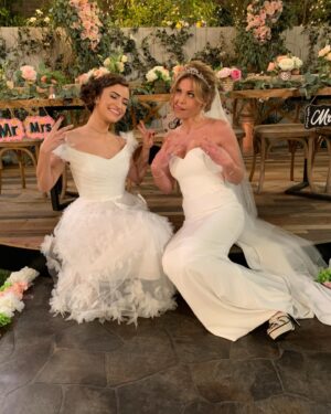Soni Bringas Instagram - this is just proof that @candacecbure can rock a wedding dress no matter what! #fullerhouse #wedding