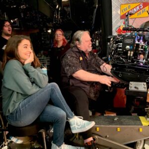 Soni Bringas Instagram - This is me pretending to direct an episode then quickly getting in trouble for not being where I was supposed to be 🙈 #maybenexttime