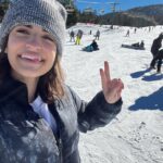 Soni Bringas Instagram - tried snowboarding for the first time and I had to edit out the 157 times I absolutely ate it 🤩🏂#stilldontunderstandhowididit