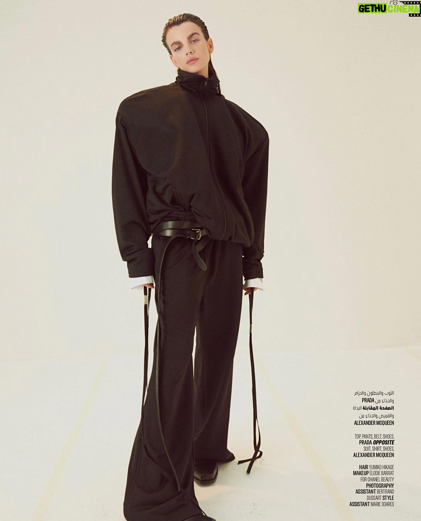 Sonia Ammar - 3 Likes - Thank you @voguearabia for the wonderful piece & interview 🖤
Photographer: @emmanuelgiraud
Fashion: @jonathan_huguet
Hair: @hikageyumiko
Make-up : @elodiebarrat_makeup
Interview: @amel.adore