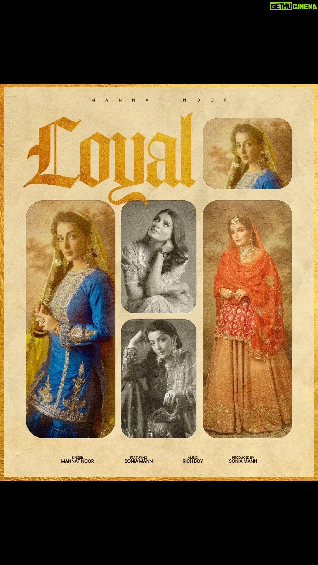 Sonia Mann Instagram - New song loyal with @mannatnoormusic ❤️ #loyalsong #mannatnoor #soniamann @richmusic006 @kmljhangrii