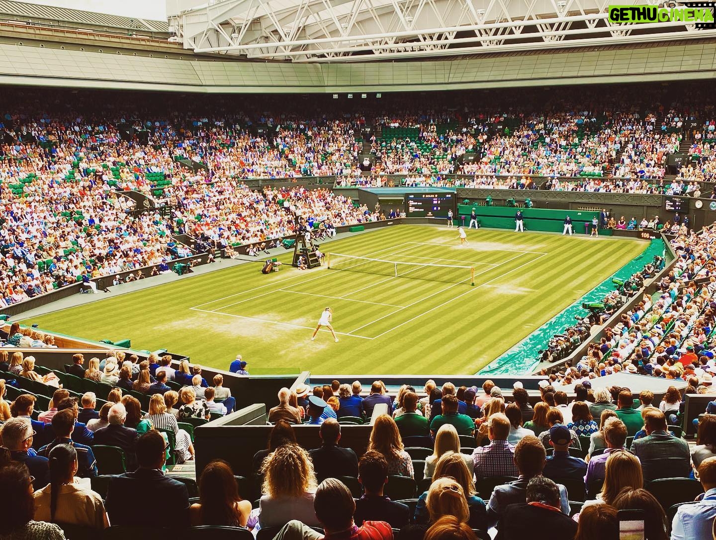 Sophia di Martino Instagram - Well now Iβm a tennis fan! Thanks @wimbledon and @ralphlauren πΎππΉ