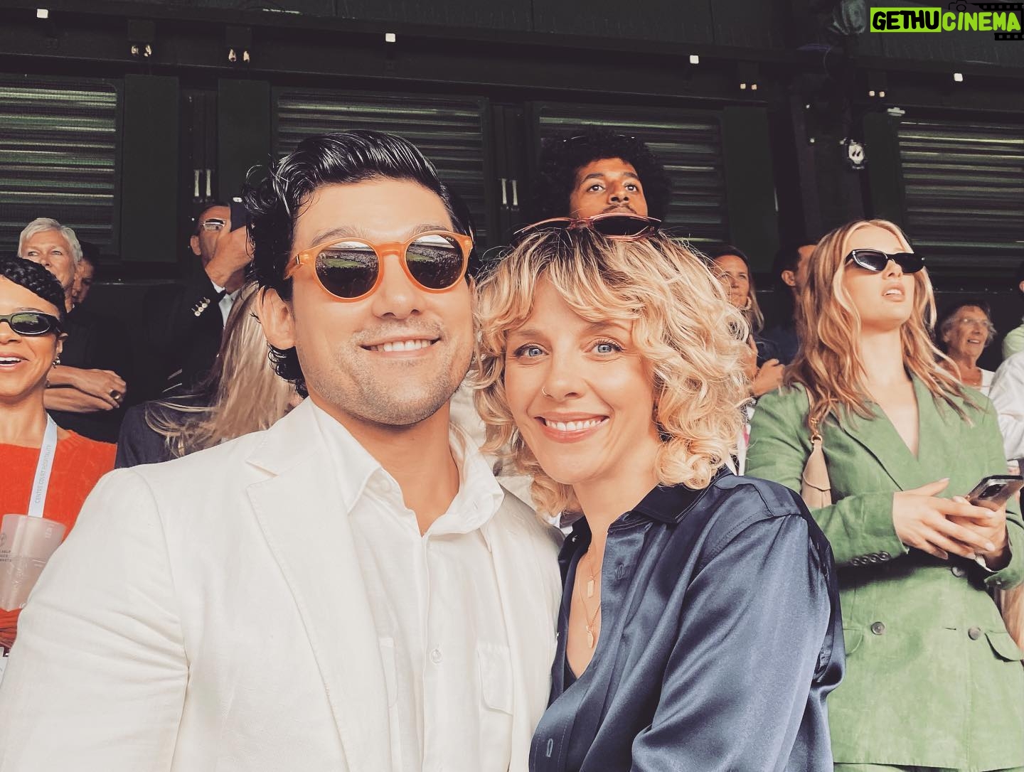 Sophia di Martino Instagram - Well now Iβm a tennis fan! Thanks @wimbledon and @ralphlauren πΎππΉ