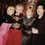 Sophia di Martino Instagram - Just four cool cats with no hats Thanks @bafta and @edward_enninful @britishvogue for a lovely shindig 🌸💋🖤 photo: @jamesdkelly