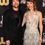 Sophia di Martino Instagram - Big grateful to be nominated and for our show @officialloki to be fist bumped by @criticschoiceawards Face @gregoryarlt @facegym Hair @nikkiprovidence Styling @karenClarkson Wearing @georgioarmami @louboutin_world Jewellery: @stephenwebsterjewellery Photo: Getty Images for Critics Choice Association  @thecw #criticschoiceawards
