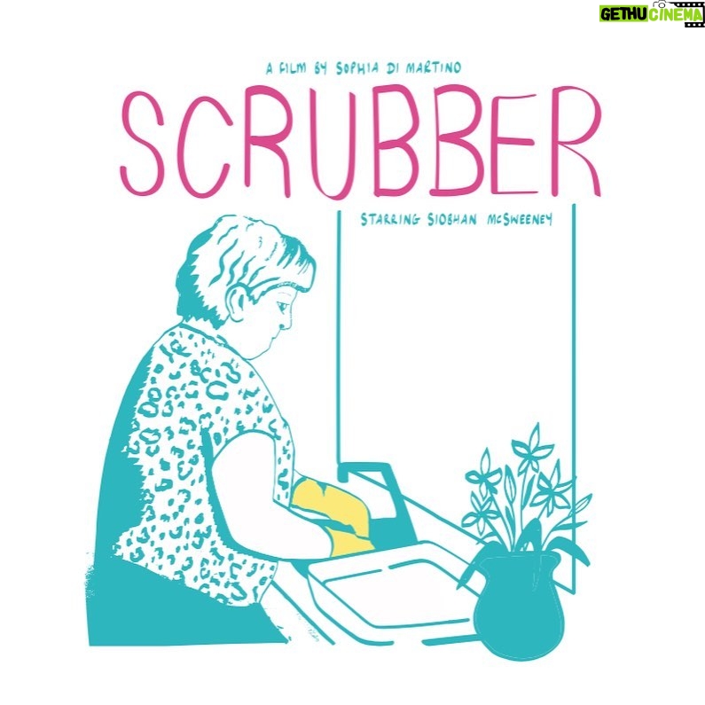 Sophia di Martino Instagram - Thrilled that my second short @scrubberfilm starring @siobhni will be screening at the ridiculously cool @grrlhauscinema on 10th September at Charlottenburg Station in Berlin ππΌπ poster by my sister @katiedimartino