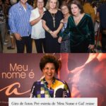 Sophie Charlotte Instagram - Um dos filmes mais aguardados do ano, #MeuNomeéGal ganhou pré-estreia concorrida em #Salvador, terra natal de #GalCosta, na noite desta segunda-feira (2), no #CineGlauberRocha, no Centro. O lançamento do longa-metragem contou com a presença da atriz #SophieCharlotte, que interpreta a cantora, das diretoras Dandara Ferreira e Lô Politi, e dos atores Luis Lobianco, Caio Scot, Elen Clarice e Chica Carelli. "Me aproximar dela, mergulhar em sua obra, na sua vida, na sua existência, na sua história, só me fez admirar ainda mais a #Gal. Eu amo a Gal Costa. E eu fiz com todo o meu coração mesmo essa homenagem. Ela é incrível, e o que ela realizou é surreal. Porque ela se transformou e se modernizou tanto ao longo da vida”, disse Sophie em entrevista ao Alô Alô Bahia. “Para mim é uma tristeza enorme Gal não estar aqui hoje com a gente. O filme foi inteiro pensado para ela: uma homenagem para ela curtir, para ela revivenciar muitas memórias que foram importantes para a vida dela. E aí, os percalços da vida… infelizmente, Gal não está aqui hoje, mas eu tenho certeza que onde ela estiver ela vai estar muito feliz com o projeto, porque é uma declaração de amor”, declarou Dandara. Galeria completa no Alô Alô Bahia - link na bio ou Stories. 📸: Elias Dantas / Alô Alô Bahia #AloAloBahia #Bahia - compartilhe a informação.