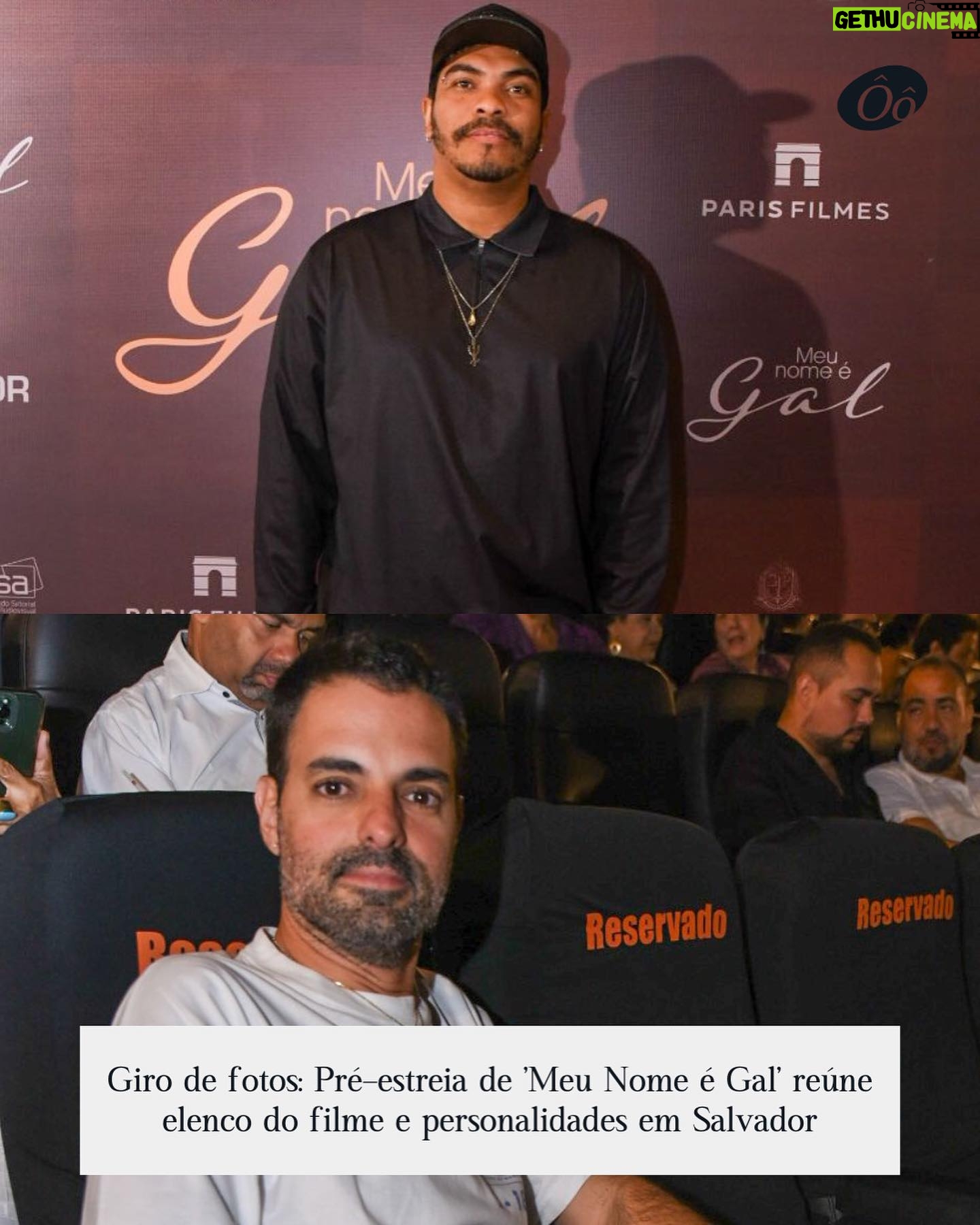 Sophie Charlotte Instagram - Um dos filmes mais aguardados do ano, #MeuNomeéGal ganhou pré-estreia concorrida em #Salvador, terra natal de #GalCosta, na noite desta segunda-feira (2), no #CineGlauberRocha, no Centro. O lançamento do longa-metragem contou com a presença da atriz #SophieCharlotte, que interpreta a cantora, das diretoras Dandara Ferreira e Lô Politi, e dos atores Luis Lobianco, Caio Scot, Elen Clarice e Chica Carelli. "Me aproximar dela, mergulhar em sua obra, na sua vida, na sua existência, na sua história, só me fez admirar ainda mais a #Gal. Eu amo a Gal Costa. E eu fiz com todo o meu coração mesmo essa homenagem. Ela é incrível, e o que ela realizou é surreal. Porque ela se transformou e se modernizou tanto ao longo da vida”, disse Sophie em entrevista ao Alô Alô Bahia. “Para mim é uma tristeza enorme Gal não estar aqui hoje com a gente. O filme foi inteiro pensado para ela: uma homenagem para ela curtir, para ela revivenciar muitas memórias que foram importantes para a vida dela. E aí, os percalços da vida… infelizmente, Gal não está aqui hoje, mas eu tenho certeza que onde ela estiver ela vai estar muito feliz com o projeto, porque é uma declaração de amor”, declarou Dandara. Galeria completa no Alô Alô Bahia - link na bio ou Stories. 📸: Elias Dantas / Alô Alô Bahia #AloAloBahia #Bahia - compartilhe a informação.