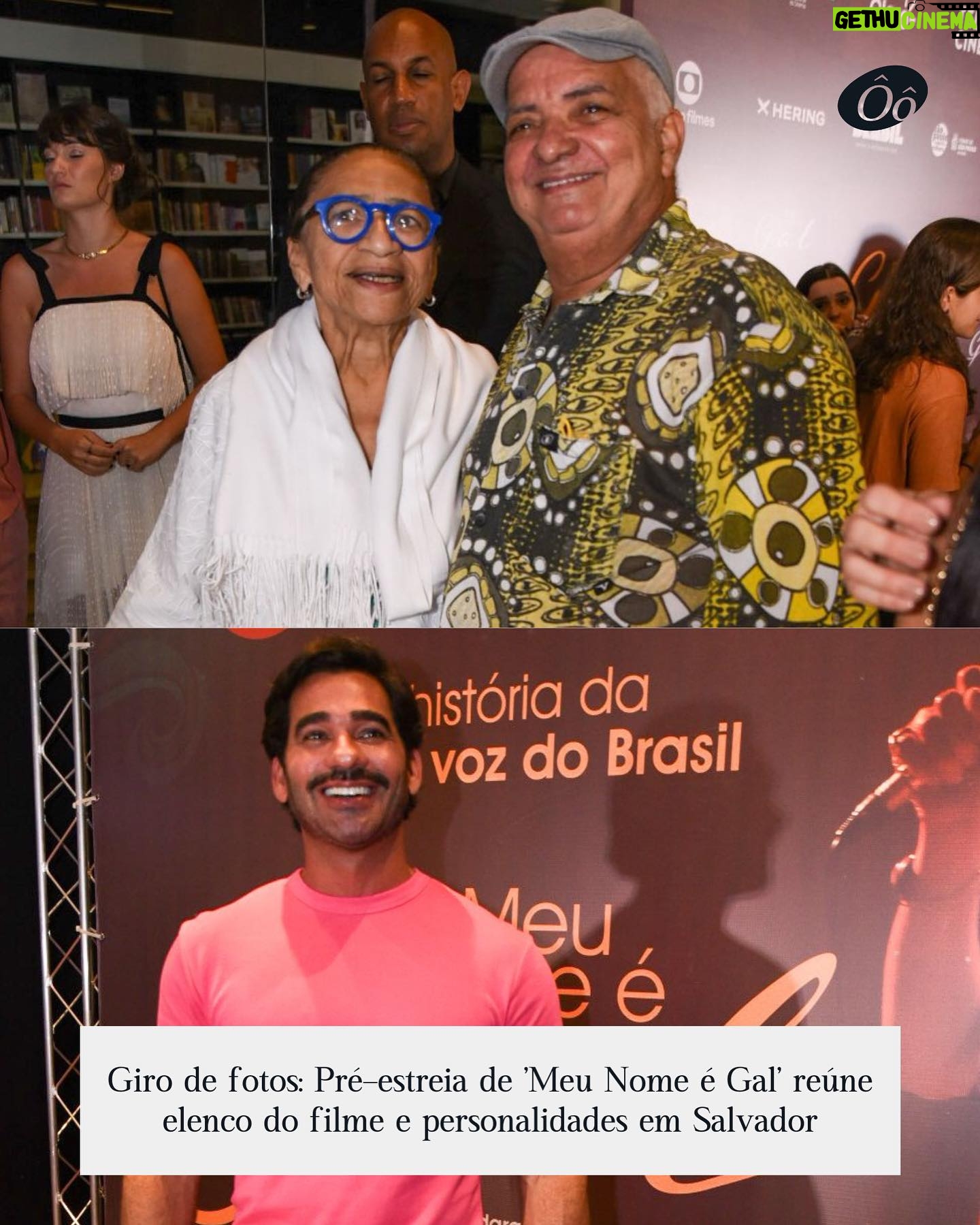 Sophie Charlotte Instagram - Um dos filmes mais aguardados do ano, #MeuNomeéGal ganhou pré-estreia concorrida em #Salvador, terra natal de #GalCosta, na noite desta segunda-feira (2), no #CineGlauberRocha, no Centro. O lançamento do longa-metragem contou com a presença da atriz #SophieCharlotte, que interpreta a cantora, das diretoras Dandara Ferreira e Lô Politi, e dos atores Luis Lobianco, Caio Scot, Elen Clarice e Chica Carelli. "Me aproximar dela, mergulhar em sua obra, na sua vida, na sua existência, na sua história, só me fez admirar ainda mais a #Gal. Eu amo a Gal Costa. E eu fiz com todo o meu coração mesmo essa homenagem. Ela é incrível, e o que ela realizou é surreal. Porque ela se transformou e se modernizou tanto ao longo da vida”, disse Sophie em entrevista ao Alô Alô Bahia. “Para mim é uma tristeza enorme Gal não estar aqui hoje com a gente. O filme foi inteiro pensado para ela: uma homenagem para ela curtir, para ela revivenciar muitas memórias que foram importantes para a vida dela. E aí, os percalços da vida… infelizmente, Gal não está aqui hoje, mas eu tenho certeza que onde ela estiver ela vai estar muito feliz com o projeto, porque é uma declaração de amor”, declarou Dandara. Galeria completa no Alô Alô Bahia - link na bio ou Stories. 📸: Elias Dantas / Alô Alô Bahia #AloAloBahia #Bahia - compartilhe a informação.