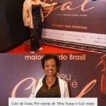 Sophie Charlotte Instagram - Um dos filmes mais aguardados do ano, #MeuNomeéGal ganhou pré-estreia concorrida em #Salvador, terra natal de #GalCosta, na noite desta segunda-feira (2), no #CineGlauberRocha, no Centro. O lançamento do longa-metragem contou com a presença da atriz #SophieCharlotte, que interpreta a cantora, das diretoras Dandara Ferreira e Lô Politi, e dos atores Luis Lobianco, Caio Scot, Elen Clarice e Chica Carelli. "Me aproximar dela, mergulhar em sua obra, na sua vida, na sua existência, na sua história, só me fez admirar ainda mais a #Gal. Eu amo a Gal Costa. E eu fiz com todo o meu coração mesmo essa homenagem. Ela é incrível, e o que ela realizou é surreal. Porque ela se transformou e se modernizou tanto ao longo da vida”, disse Sophie em entrevista ao Alô Alô Bahia. “Para mim é uma tristeza enorme Gal não estar aqui hoje com a gente. O filme foi inteiro pensado para ela: uma homenagem para ela curtir, para ela revivenciar muitas memórias que foram importantes para a vida dela. E aí, os percalços da vida… infelizmente, Gal não está aqui hoje, mas eu tenho certeza que onde ela estiver ela vai estar muito feliz com o projeto, porque é uma declaração de amor”, declarou Dandara. Galeria completa no Alô Alô Bahia - link na bio ou Stories. 📸: Elias Dantas / Alô Alô Bahia #AloAloBahia #Bahia - compartilhe a informação.