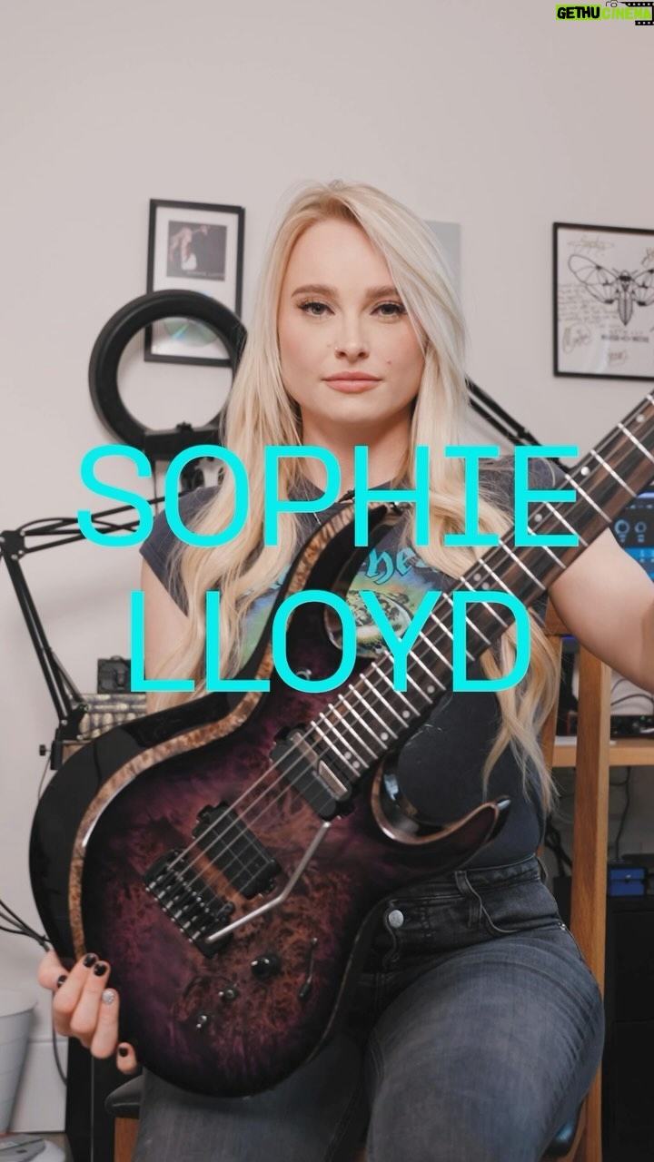 Sophie Lloyd Instagram - In the latest episode of My Guitars & Me we’re at home with MGK guitarist and solo artist Sophie Lloyd to get up close with the guitars that have shaped her as an artist. Also, cats! Head to Guitar.com to watch the whole thing and check out Sophie’s debut album with is released on Friday. • • #guitar #guitars #guitarist #shred #shredder #machinegunkelly #sophielloyd #kiesel #shredguitar @machinegunkelly