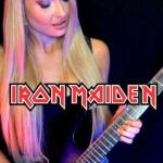Sophie Lloyd Instagram - One of my favourite solos ever 💙 Up The Irons!! 🤘🏼 🎶 Fear of the Dark - @ironmaiden #ironmaiden #fearofthedark #guitarsolo #guitarist #uptheirons #kieselguitars #guitar #metalmusic