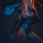 Sophie Lloyd Instagram - Can’t believe that my debut album ‘Imposter Syndrome’ comes out in just one week!! ⚡️ Friday 10th November ⚡️ The photoshoot for the cover was done almost 3years ago with @jakehicksphotography and finally I can share these pictures! Make sure you’ve pre saved and pre-ordered you physical copies on sophieguitar.com! #album #impostersyndrome #sophielloyd #sophieguitar #newmusic #rockmusic #guitaristofinstagram #rocknroll #girlguitarist #newrock #kieselguitars #photography #rockguitarist
