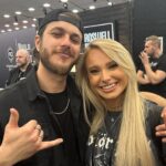 Sophie Lloyd Instagram - Had the most incredible time at my very first @thenammshow and @kieselguitars Connect 🖤 met so many people, saw some amazing performances and discovered my new favourite instrument Now onto NASCAR with @machinegunkelly this weekend 🤘🏼🏎️ #namm #thenammshow #kieselguitars #kiesel #guitar #guitarist #guitaristofinstagram #rockmusic