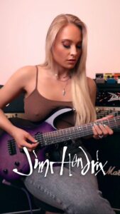 Sophie Lloyd Instagram - Jimi Hendrix - All Along The Watchtower (SHRED VERSION) is up now on my YouTube channel!! Go watch the whole thing maybe, it’s pretty cool 💕 #jimihendrix #hendrix #allalongthewatchtower #guitarsolo #guitarist #guitaristsofinstagram #femaleguitarist #guitarcover #rockmusic