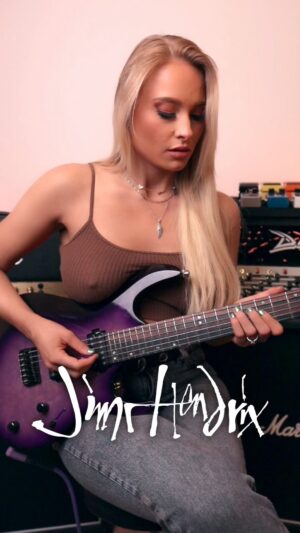 Sophie Lloyd Instagram - Jimi Hendrix - All Along The Watchtower (SHRED VERSION) is up now on my YouTube channel!! 

Go watch the whole thing maybe, it’s pretty cool 💕

#jimihendrix #hendrix #allalongthewatchtower #guitarsolo #guitarist #guitaristsofinstagram #femaleguitarist #guitarcover #rockmusic