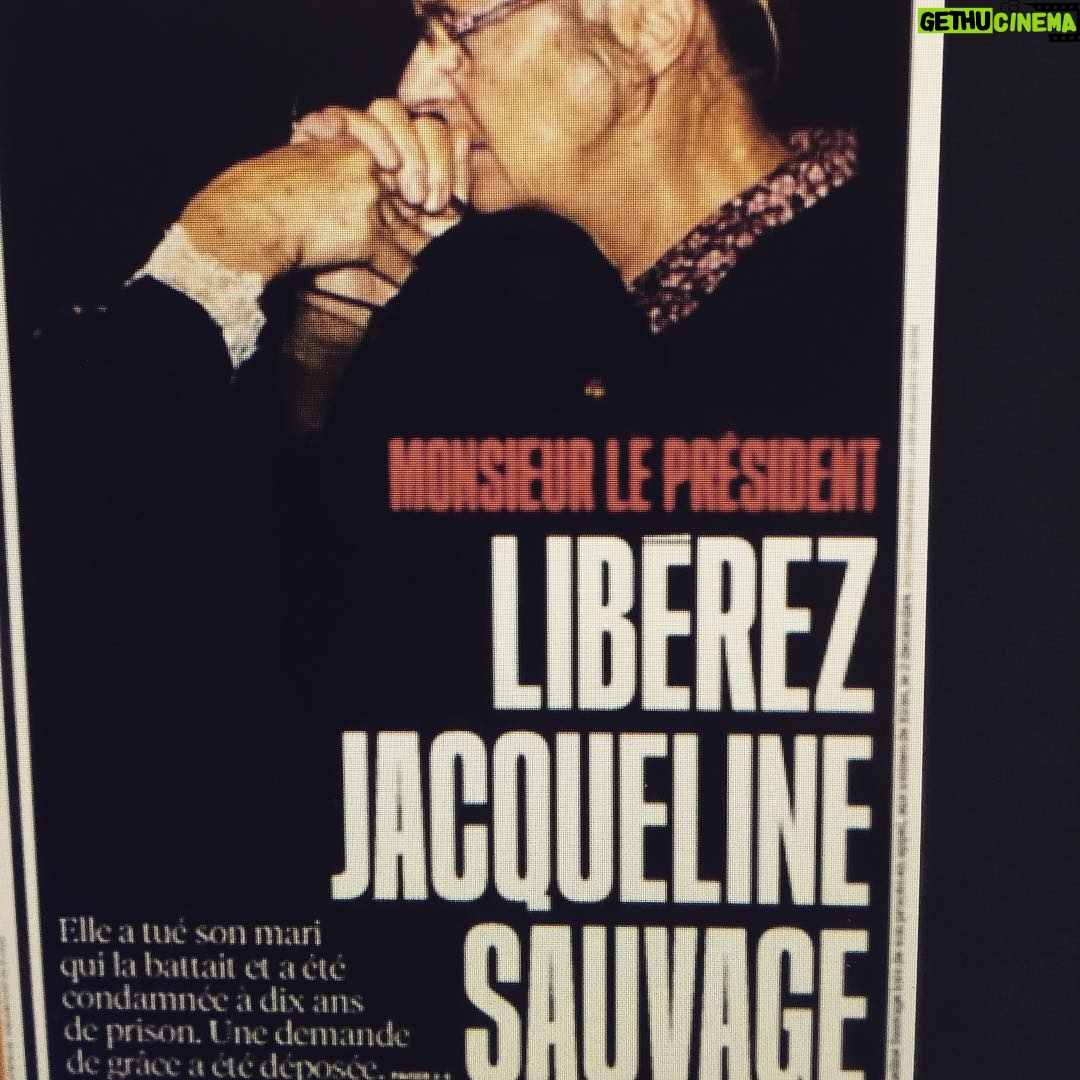 Sophie Marceau Instagram - Libérez Jacqueline Sauvage #jacquelinesauvage #violenceconjugale