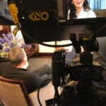 Sophie Marceau Instagram – J’ai pas l’air comme ça, mais c’est toujours le trac devant les caméras télé 😱😀 !!