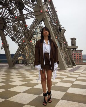Sophie Marceau Instagram - Behind the scene ... (shooting mode)