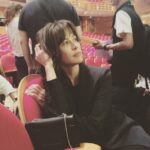 Sophie Marceau Instagram – Répétitions avant la cérémonie de clôture @Shanghaifilmfestival 🇨🇳