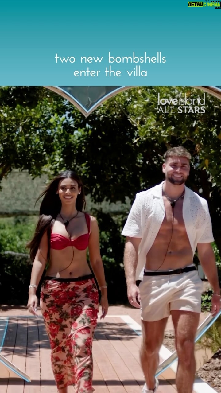 Sophie Piper Instagram - Tom and Sophie are ready to spice things up in the Villa 🌶️ #LoveIsland #AllStars