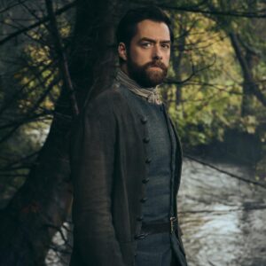 Sophie Skelton Instagram - If you need me, no you don’t because new photos of Roger and Bree just dropped. #Outlander