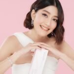 Sopitnapa Chumpanee Instagram - I AM A GOURI GIRL 💋🩷 @edencolorsthailand #GOURI @mookmake @ballnehair @21day @putwednesday @celi.jewelry