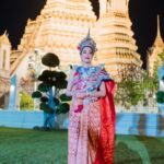 Sopitnapa Chumpanee Instagram - สวัสดีวันปีใหม่ไทยค่ะ 💋🙏🏻 ชุดลิเกทรงเครื่อง จากละคร #คุ้งเสน่หา 👩🏻 #สงกรานต์ #ปีใหม่ไทย #ลิเก #ลิเกทรงเครื่อง #ลิเกทรงเครื่องโบราณ